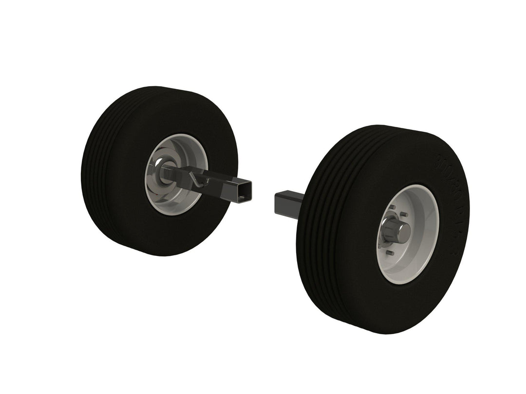 Parkeringshjul Bruks 605 multidrag hjul 300x80 R15,3 112704