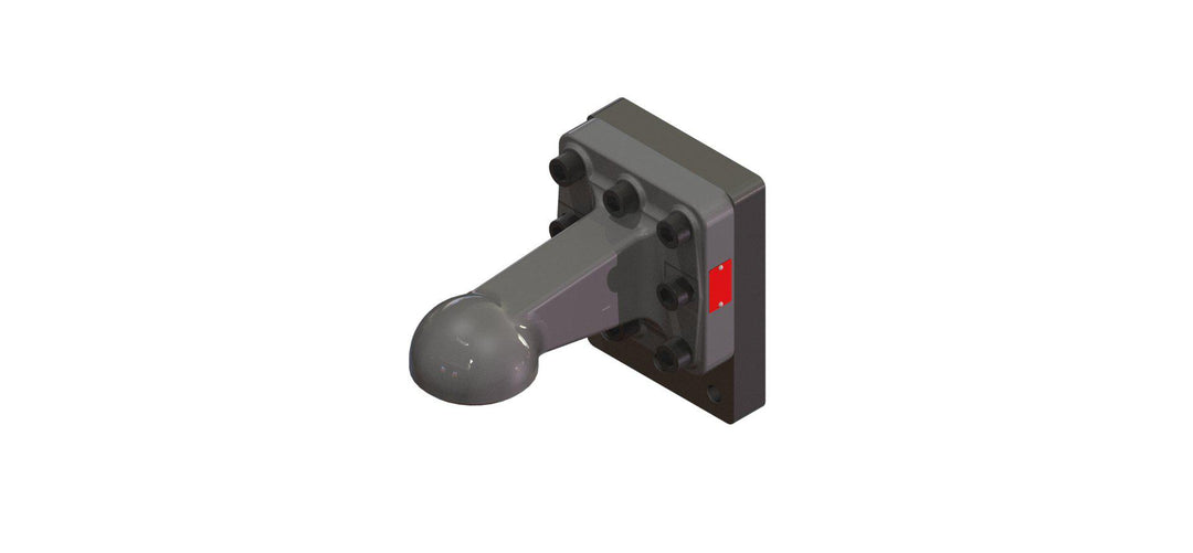 Bultbart kuldrag 80mm + platta Stödlast 4 ton 114280
