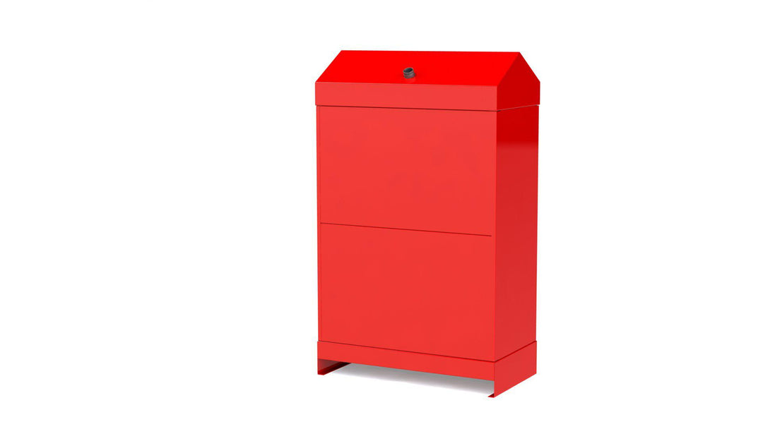 Miljöskåp för inomhusbruk Spillback 80 liter. Oisolerat 118270