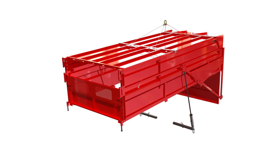 Kassett+sarg+tak Fältflak MQ60 L6000 H1500 41,5kbm 125346