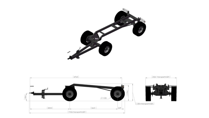 Olympia 50 chassi 385/65x22,5 129777
