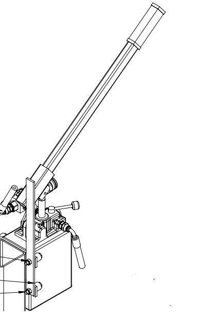 Handpump HD kompl. 2L DV 610mm PAM-TDS 12 cm3 135621