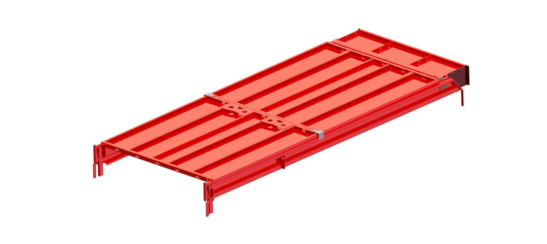 Sarg H300+tak MQ60 Mattvagn-18 med vikbar bakläm 139810