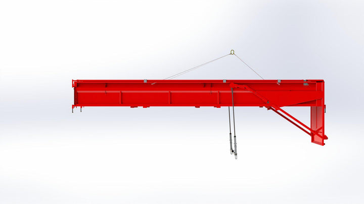 Kassett+tak Fältflak MQ95 3ax L9500 H1000 55kbm 142379
