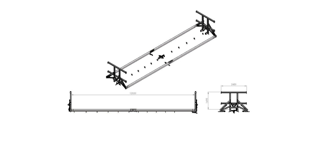 Hydraulic mooring 12m 143879