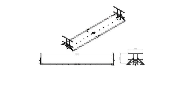 Hydraulic mooring 12m 143879