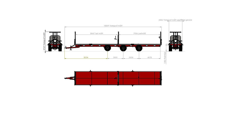 Hydraulic mooring Adjust 16,2m ballar 1,2m 147540