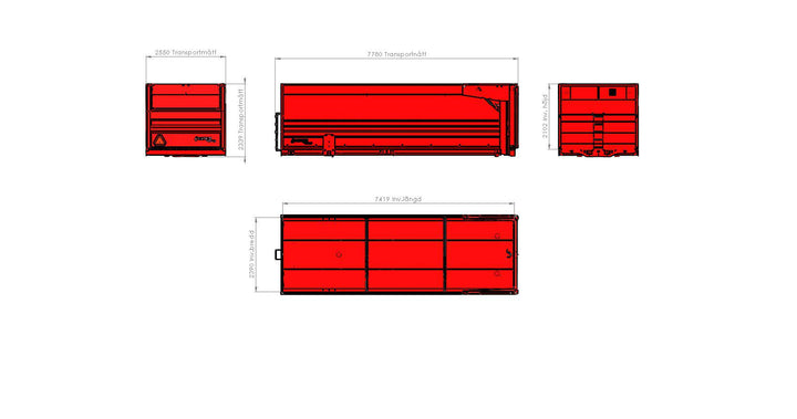 Euconflak MQ75 L7500 H2100 B2550 38kbm 148982