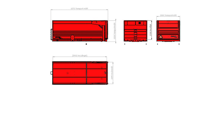 Euconflak OL60 L6000 H2100 B2550 30kbm 152653
