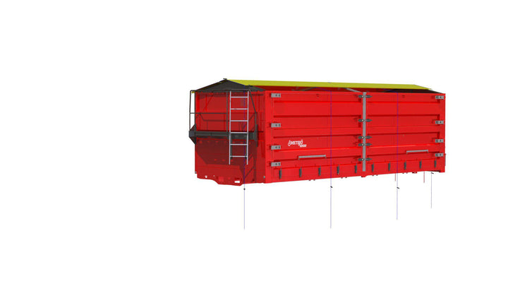 Höglämsflak OL75 L7500 H2100 B2550 38kbm 155400