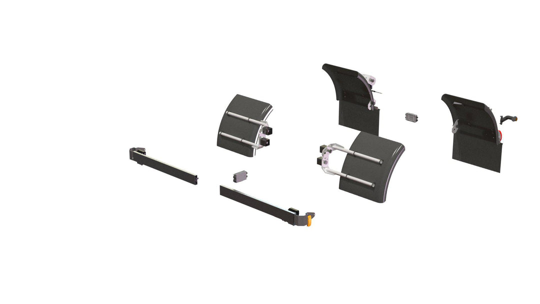 Paket 1 Skärm Arbetsbelysning Sidmarkering MID/MX 156036