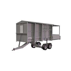Terminalvagn Loading Dock reglerbar lasthöjd 340/65R18 172859