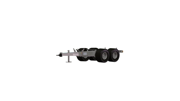 Framflyttad axel MetaE chassi 340mm 157043