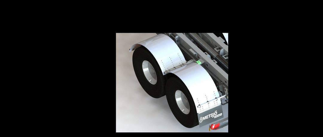 Skärm individuell MF50-65 pendelboggi cc 1310 2axlad 163165