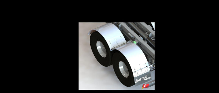 Skärm individuell MF50-65 pendelboggi cc 1310 2axlad 163165