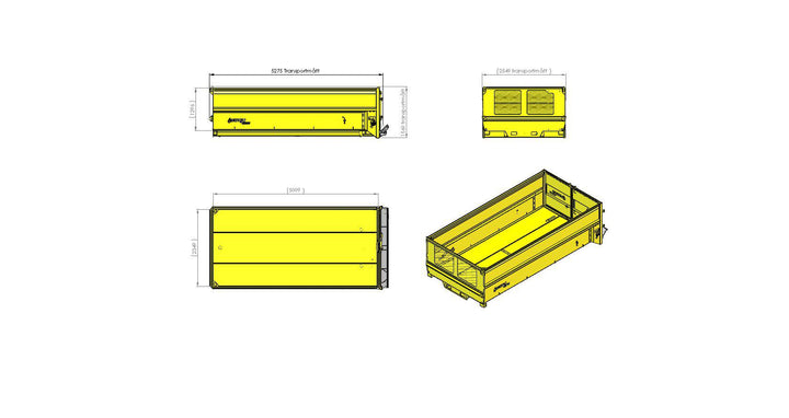 Cityflak MetaX 3.5 L5050 H1300 B2550 15,7kbm 164920