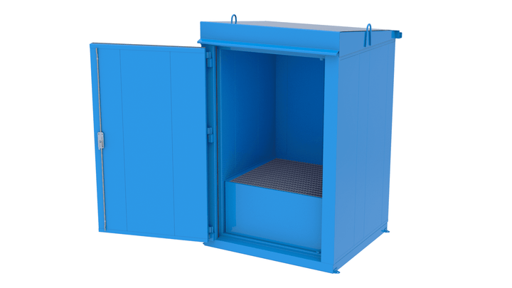 Kemskåp spillback 1050 liter EI60 Utomhusbruk 171250