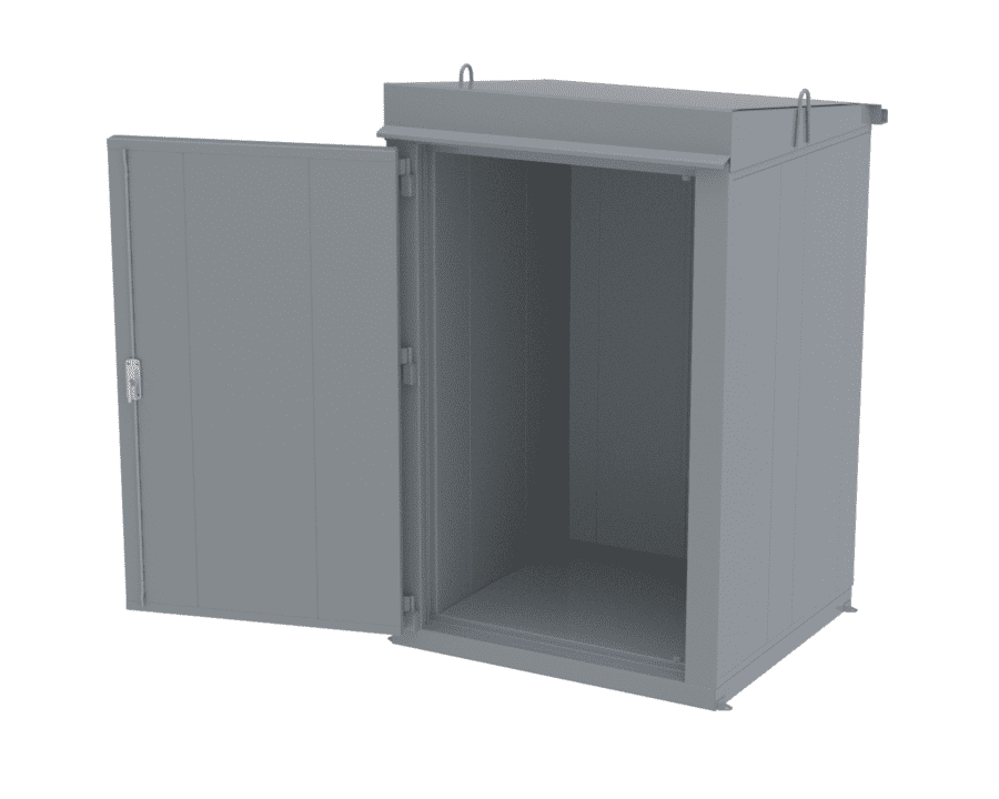 Gasskåp 1st gaspaket/häck EI60 Utomhusbruk 175520