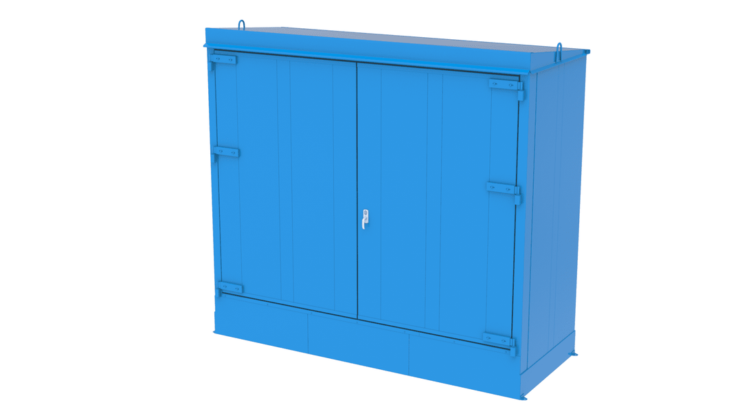 Kemskåp spillback 1500 liter EI60 (112290) Utomhusbruk 7003734