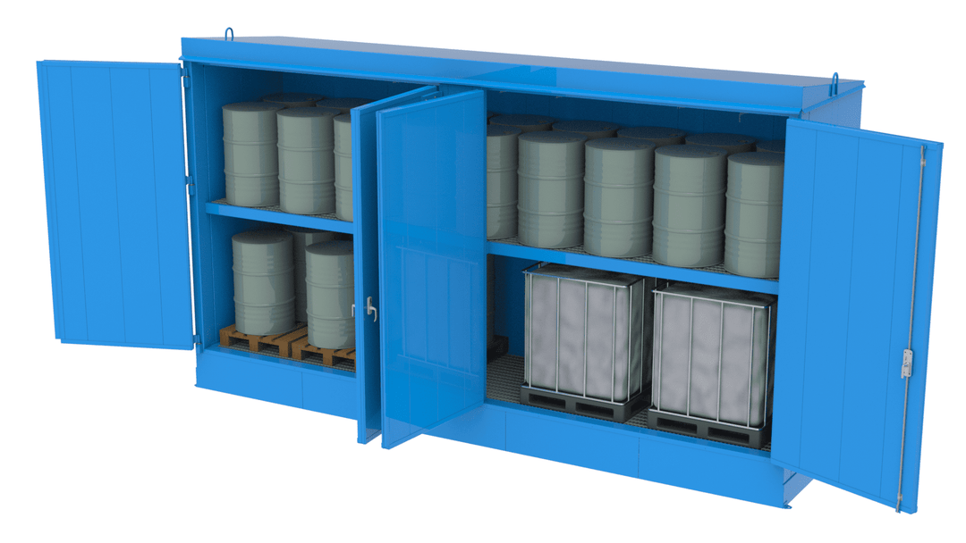 Kemskåp spillback 1700 liter EI60 (105333) Utomhusbruk 7005933