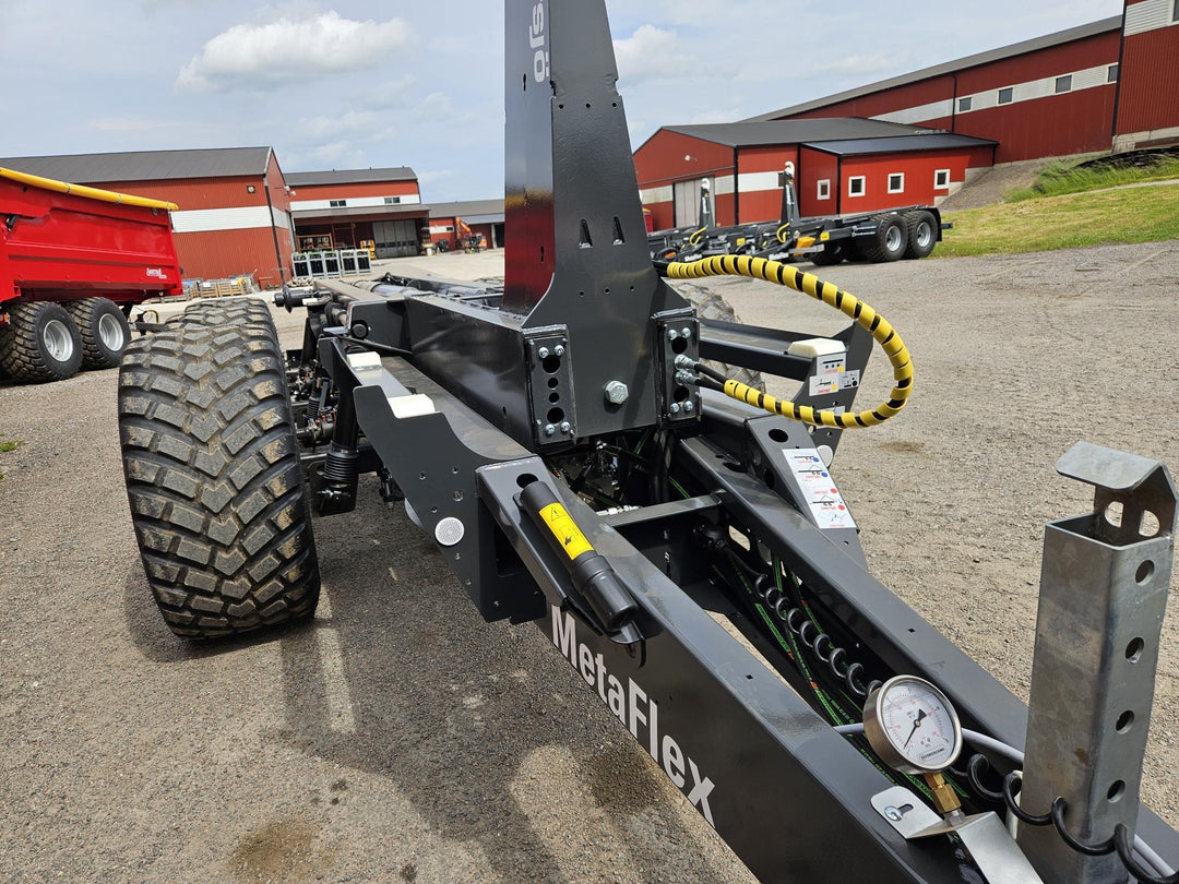 Flakväxlarvagn med lastviktsindikering 113382