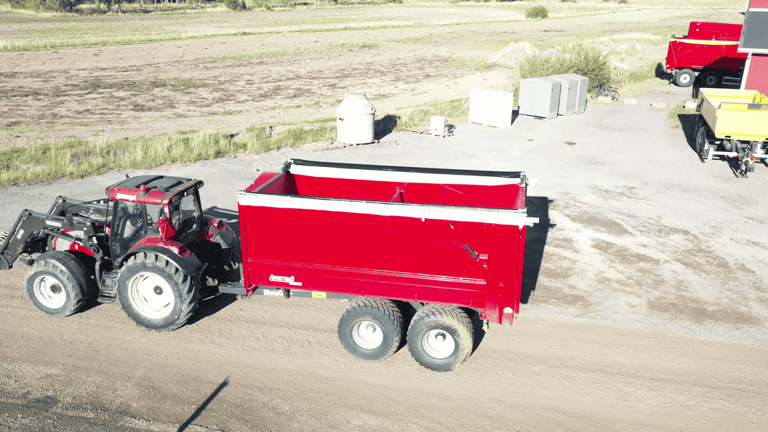 open hydraulic coverage on grain trailer177009