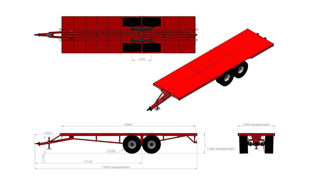 MetaX Transport L9000 B2550 560/60x22,5 105441