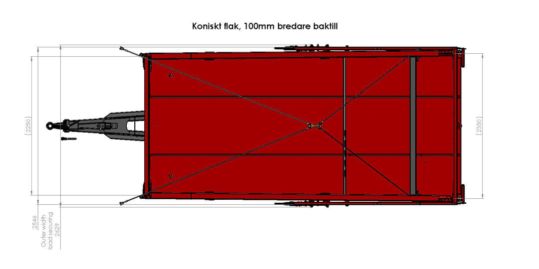 MetaX Fält+kassett L5050 H2500 B2550 29kbm 560/60x22,5 106186