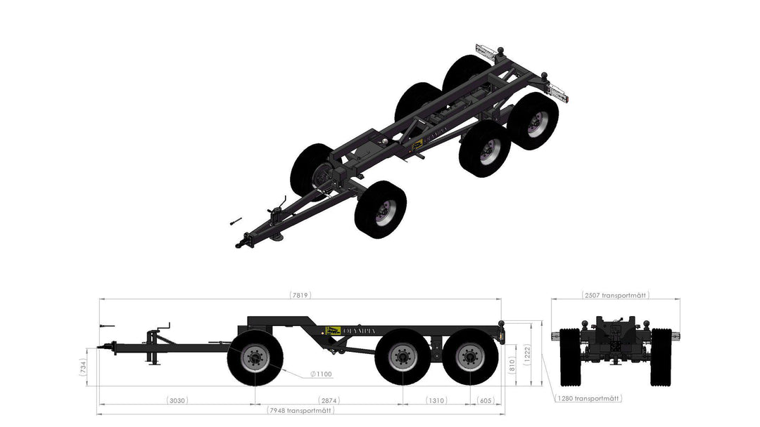 Olympia 60 chassi 385/65x22,5 114328