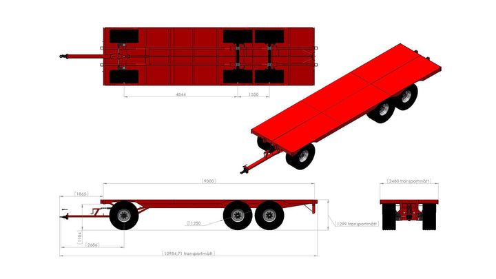 MetaU 3 Transport L9000 B2550 560/60x22,5 130903