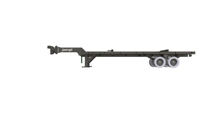 Material vagn massiva hjul 154867