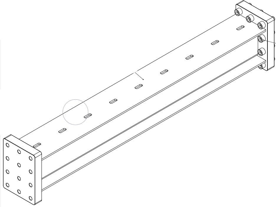 Dragförlängning 1,5m kompl.