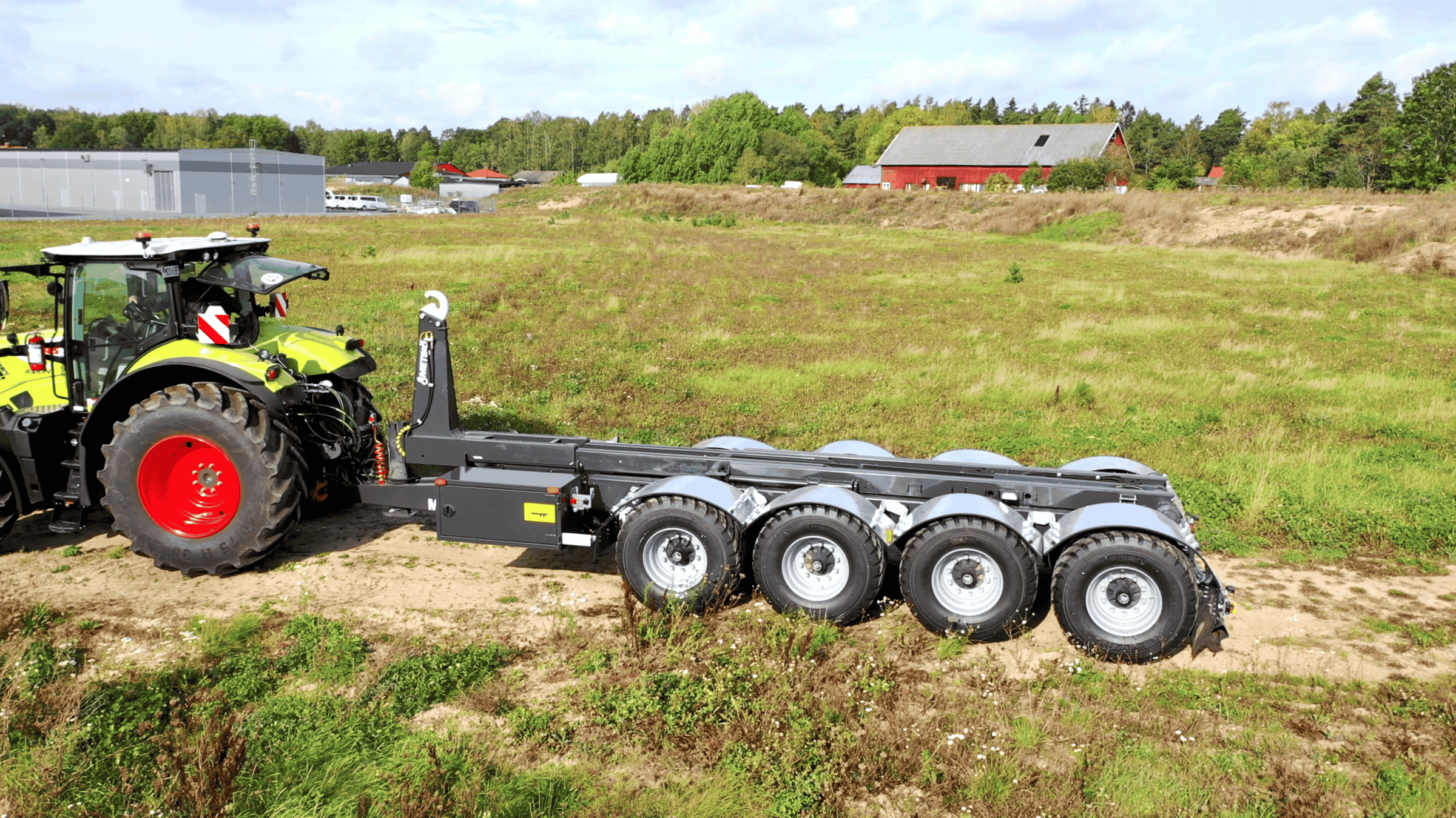 Metsjö lanserar EU-typgodkännande för traktordragna vagnar och flakväxlare – godkända för 40 och 60 km/h