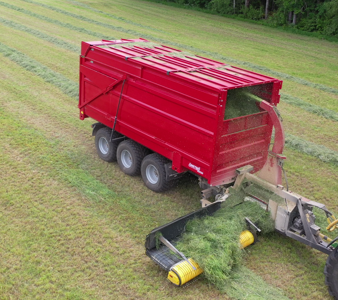 Metsjö och Swedish Agro Machinery startar försäljning av hackvagnar