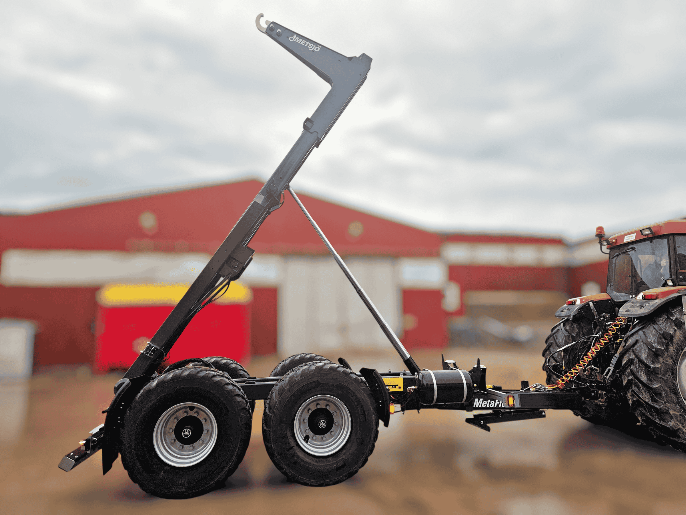 Metsjö lanserar MetaFlex 40–60 – kompakt flakväxlare med teleskopiskt torn, låg egenvikt och hög prestanda