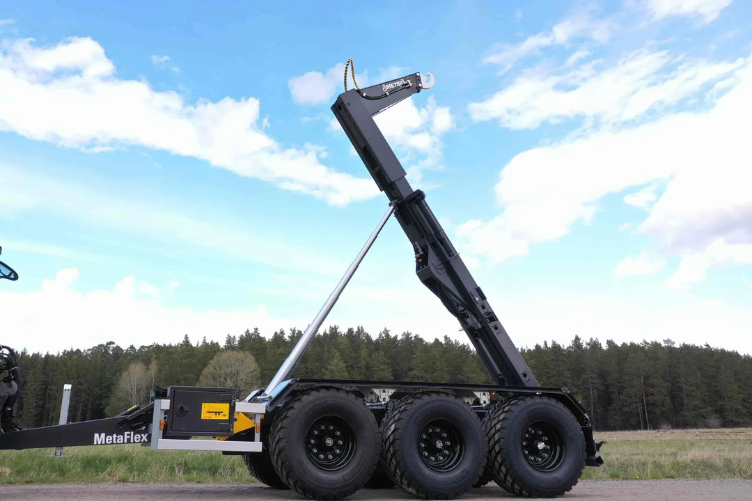 3- axlad flakväxlar vagn 137765