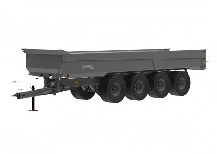 4 axle dumper trailer 179901a