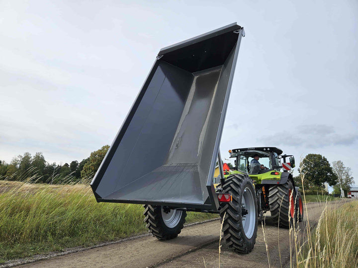 For potatofarmers a stone trailer with adjustable axle distance167865