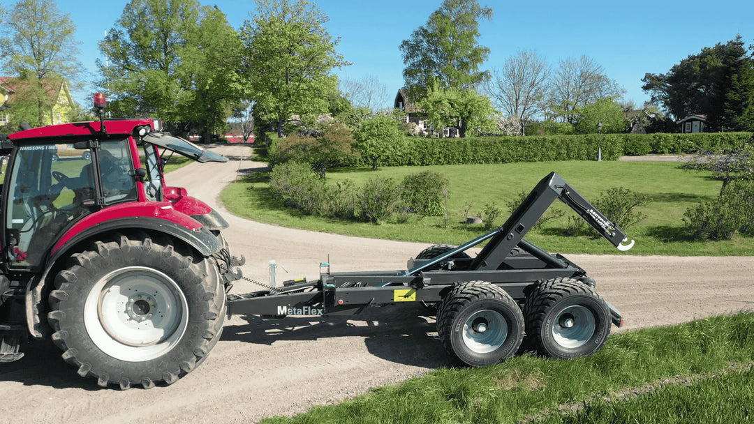 Haakarmtrailer voor 4 tot 4,5 M containers 152265m