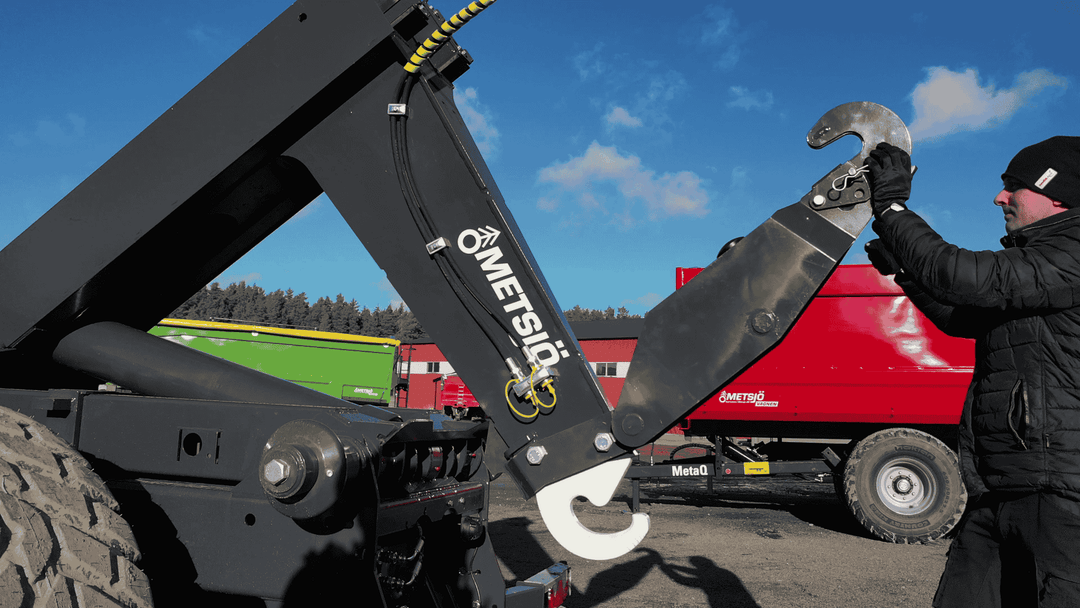 Hakenliftanhängeradapter zum Handling kurzer Container 141784l