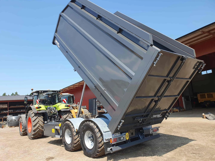 Hakenliftanhänger mit Rahmenlenkung 165280