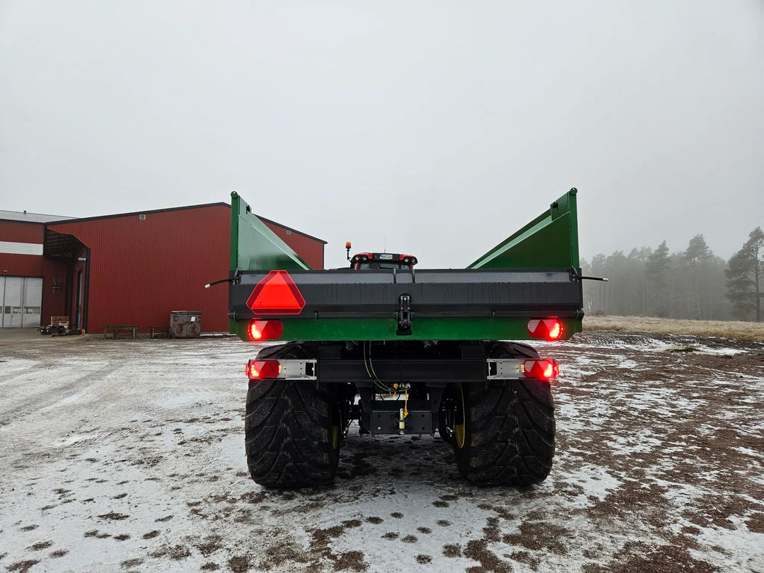 Heavy dumper trailer for tractor 176697