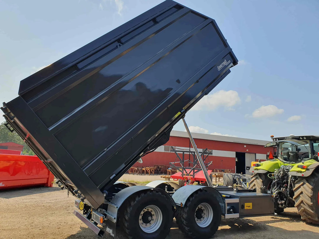 Hook Lift trailer with frame steering 165280