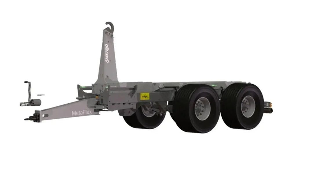 Hook lift trailer with frame steering 165280_3 1