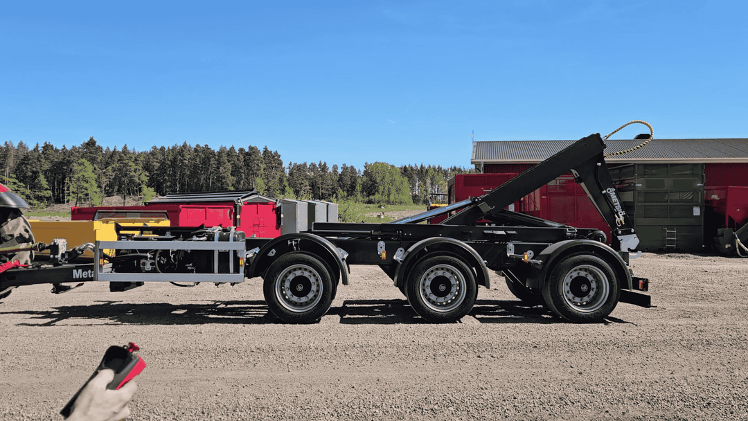 Low built hook lift trailer with height to roller 1,2 meters 172481