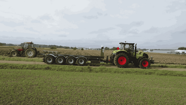 Sterke haakarm aanhangwagen 153440