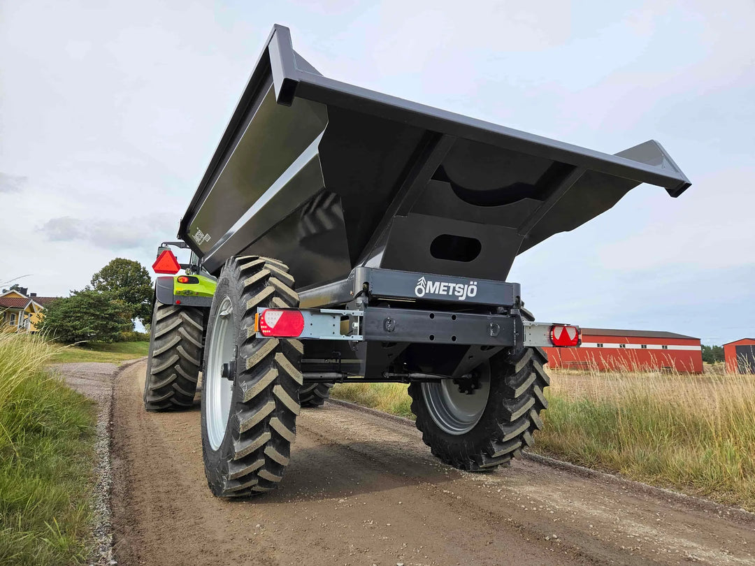 Vagn för stenplockning för potatisodlare med justerbar axelbredd 167865